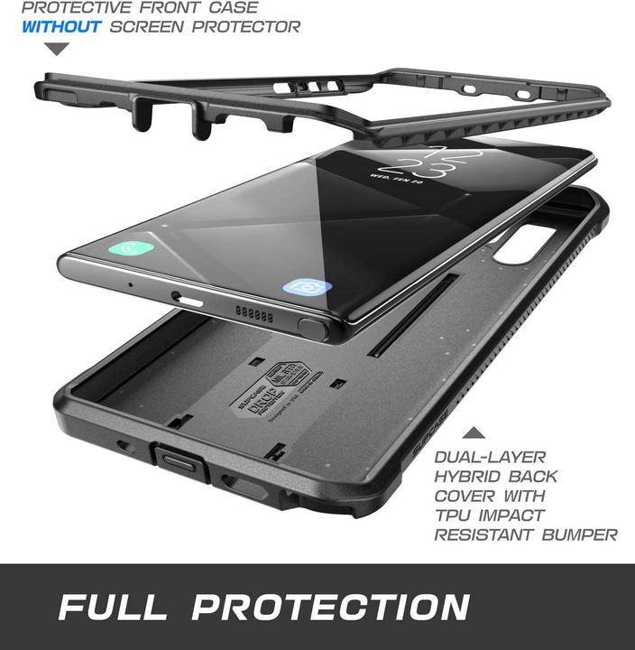 Actual product image Supcase Armored Case Unicorn Beetle Pro for Galaxy Note 10 Plus Black Universal (Samsung Galaxy Note 10 Plus)