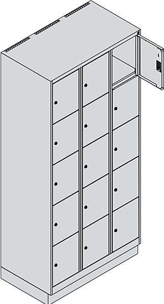 Actual product image C+P Classic PLUS locker cabinet