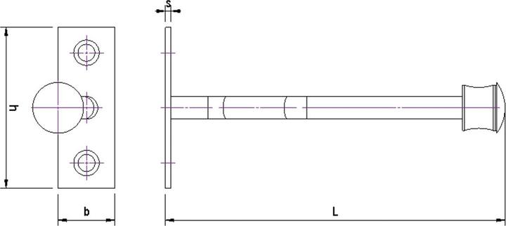 Immagine prodotto Charmag Tamponi per porte e finestre a muro (1 Pezzo/i, 12 x 6 x 2 cm)