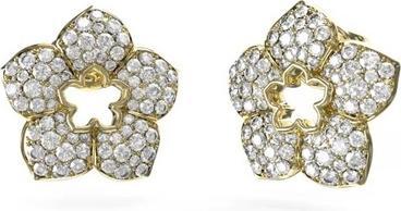 Image du produit Guess - Beautiful gold plated earrings with Shining Winter flower JUBE04469JWYGT/U