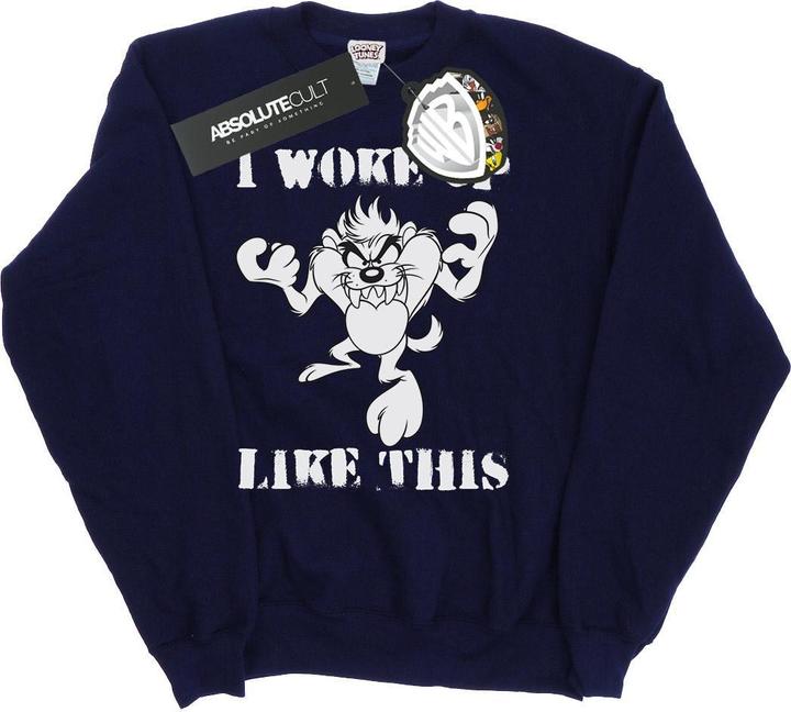 Looney Tunes Taz I Woke Up Like This Sweatshirt (S)