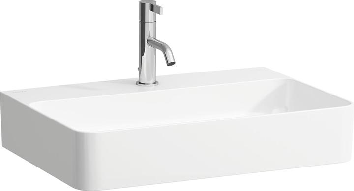 Image du produit Laufen VAL lavabo, encastré, 1 trou de robinet, sans trop-plein, 600x420, H810283 (420 mm, 600 mm)