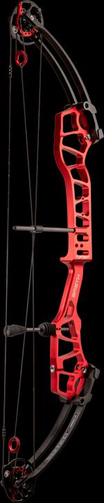 Actual product image Topoint Archery Breth 36 SD 30-40 lbs 24-27" LH Anodised Red