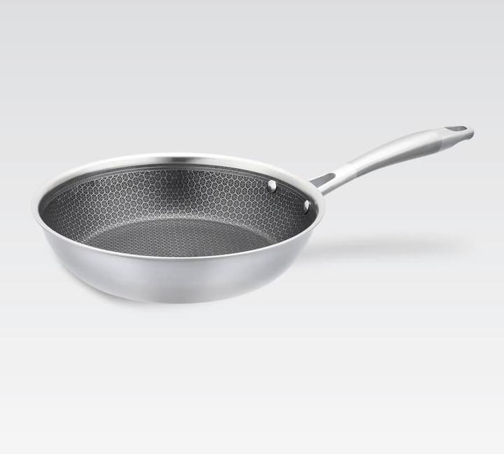 Immagine prodotto Maestro Professionelle Pfanne MR-1224-26 26 26 cm (26 cm, Padella per friggere, Acciaio inossidabile)