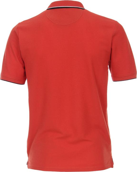 Immagine prodotto Casa Moda Polo Camicia Polo a maniche corte con taschino sul petto e strisce a contrasto (L)