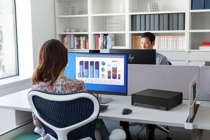Image du produit HP EliteDesk 800 G6 (Intel Core i9-10900, 32 Go, 1000 Go, Radeon 550X)