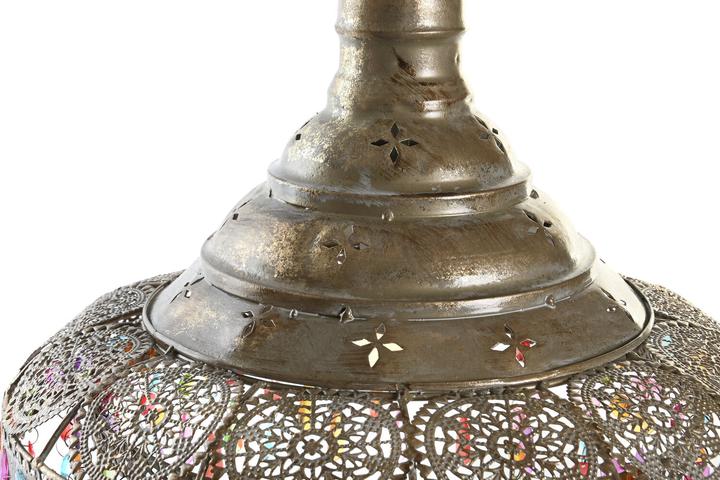 Actual product image DKD Home Decor Ceiling Light 37 x 37 x 38 cm Golden Metal Multicolour 50 W