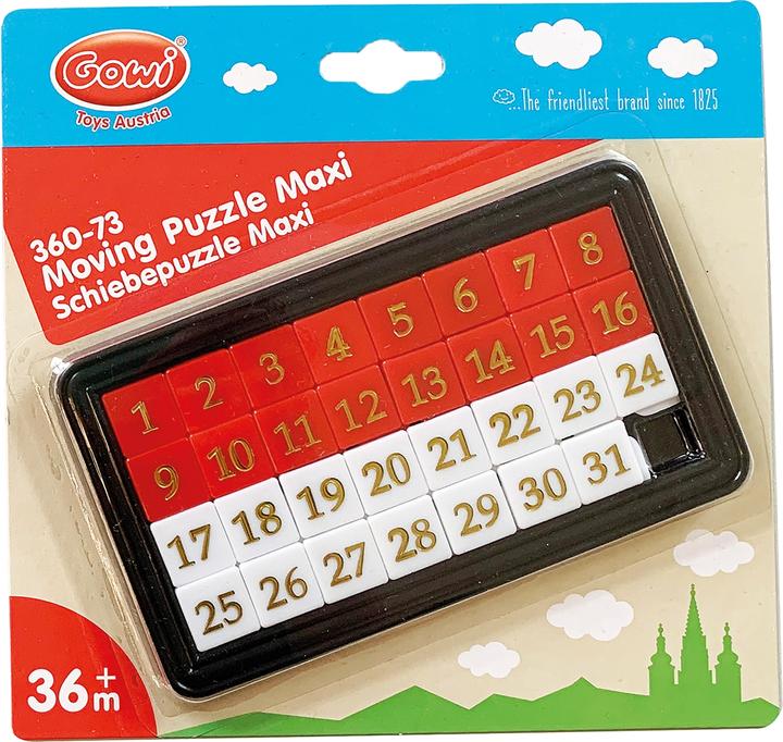 Produktbild Gowi Zahlenschiebe-Puzzle (31 Teile)