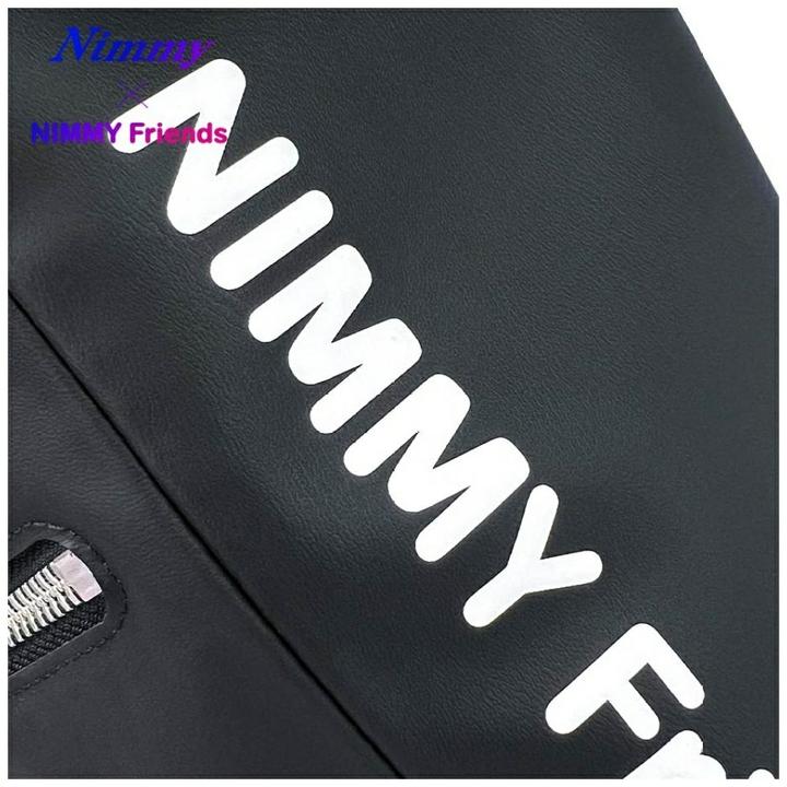 Actual product image Nimmy Cool&Cute 2.0 Dog laptop backpack black