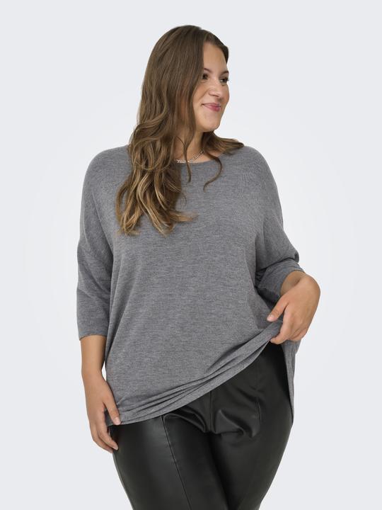 Actual product image Only Loose-fitting curvy top with 3/4-length sleeves Top (S)