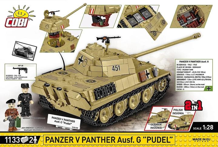 Produktbild Cobi Historische Sammlung Panzer V PANTHER Ausf. G