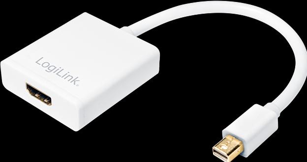 Produktbild LogiLink Mini DisplayPort zu HDMI (HDMI, 15 cm)