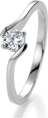 Breuning RING - BRILL. 0,30 Ct. H/si (57, 750/18 K Gold)