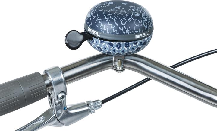 Actual product image Basil Bicycle Bell Big Bell Boheme, Indigo