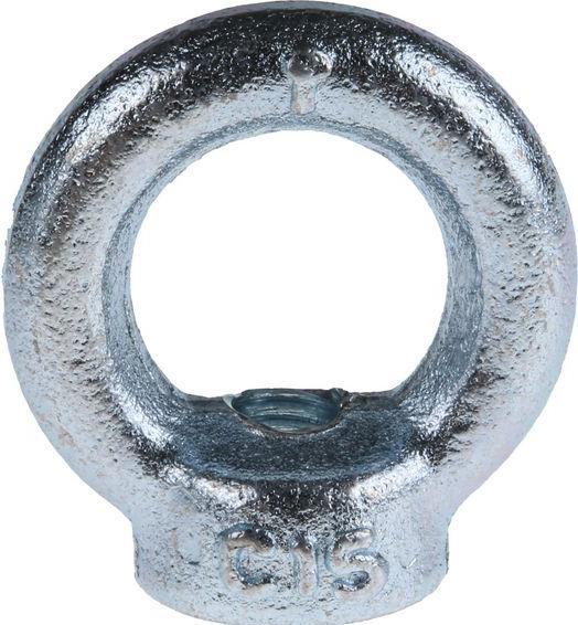 Rs Pro ZINC PLATED EYE NUT DIN 582 SWL:140Kg (M8)