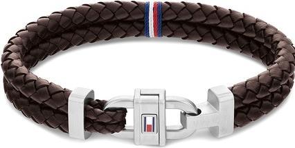 Immagine prodotto Tommy Hilfiger Stylová kožená náramek s ocelovou ozdobou 2790363 (M) (Cuoio)