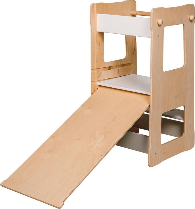 Produktbild Montessori Lernturm XL + Tafel-Brett/Rutsche