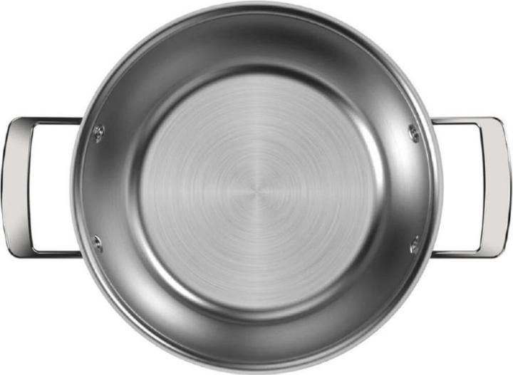 Actual product image Demeyere Black 5 Conische sudderpot met deksel 24 cm - 3,3 l (24 cm, Casserole + Stewpot, Stainless steel)