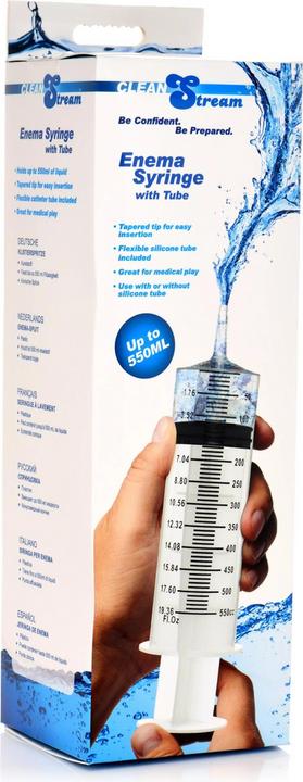 Actual product image CleanStream Syringe