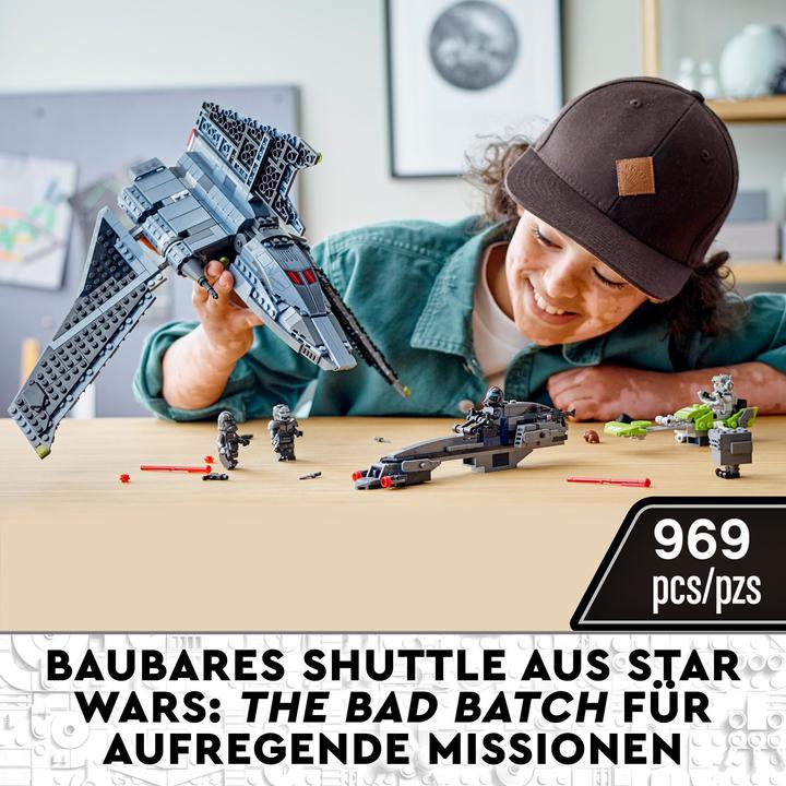 Image du produit LEGO La navette d’attaque du Bad Batch (75314, LEGO Star Wars)