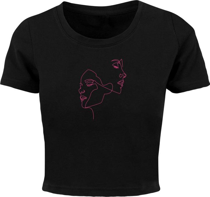Image du produit Mister Tee MisterTee Ladies One Line Cropped Tee - 186113 (S)