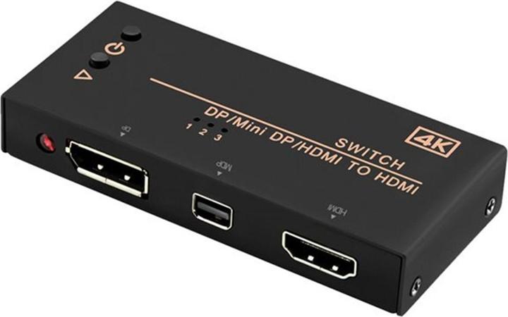 Produktbild Value 4K HDMI / Mini DisplayPort / DisplayPort zu HDMI Switch