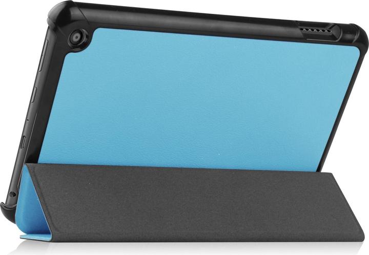 Produktbild Lobwerk 2in1 Set für Amazon Kindle Fire 7 12. Generation 2022 7 Zoll Tablet mit Smartcover + Schutzglas mit (X)