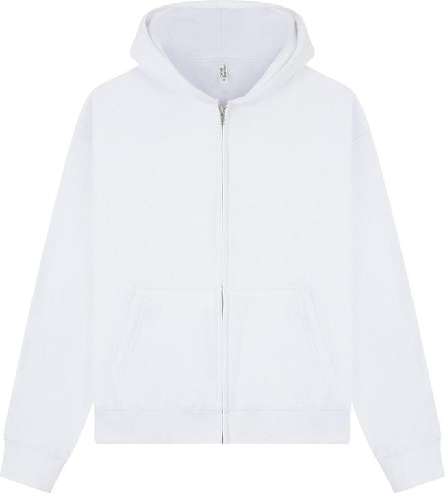Casual Classics Premium Hoodie mit durchgehendem Reissverschluss