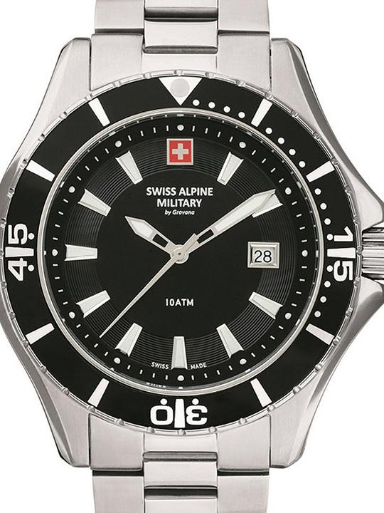 Produktbild Swiss Alpine Military 7040.1137 Herren 44mm 10ATM (Analoguhr, 44 mm)