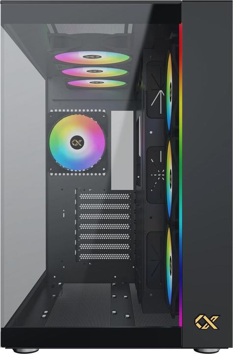 Image du produit Xigmatek Boitier Moyen Tour E-ATX Aqua Ultra Air RGB avec panneaux vitrés (Noir)