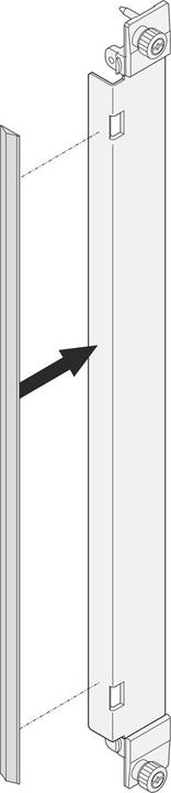 Produktbild Schroff Mesh-Dichtung, selbstklebend für AdvancedTCA- Frontplatten - DICHTUNG EM