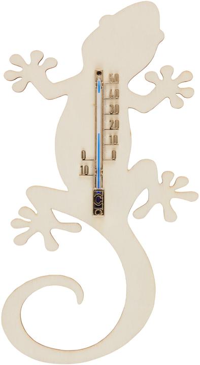 Produktbild Legna Creativa Holz-Geko mit Thermometer