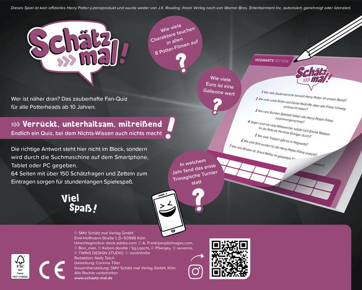 Productafbeelding Schätz mal! Hogwarts Edition (Duits)