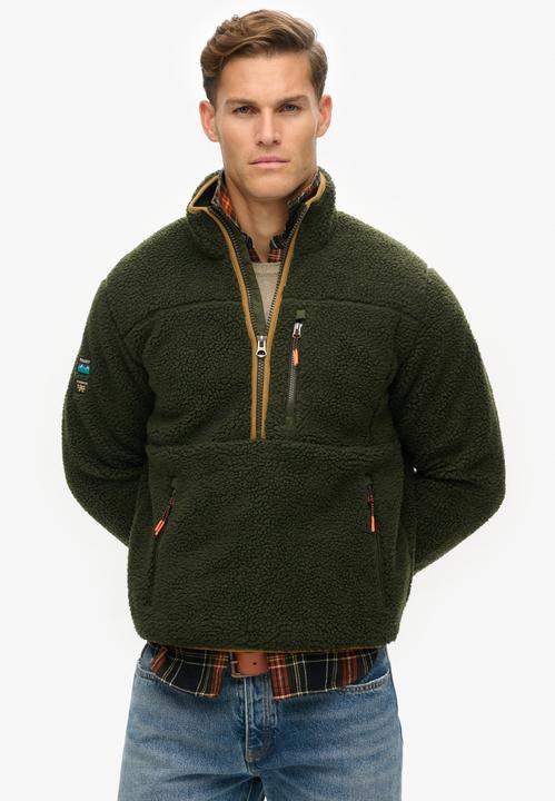 Immagine prodotto Superdry Outdoor Fleecejacke mit halbem Reissverschluss (S)