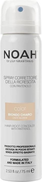 Pure Pure NOAH Hair Root Concealer with Vitamin B5 Light Blonde 75ml - Made in Italy - Cruelty Free Nickel Tes (75 ml)