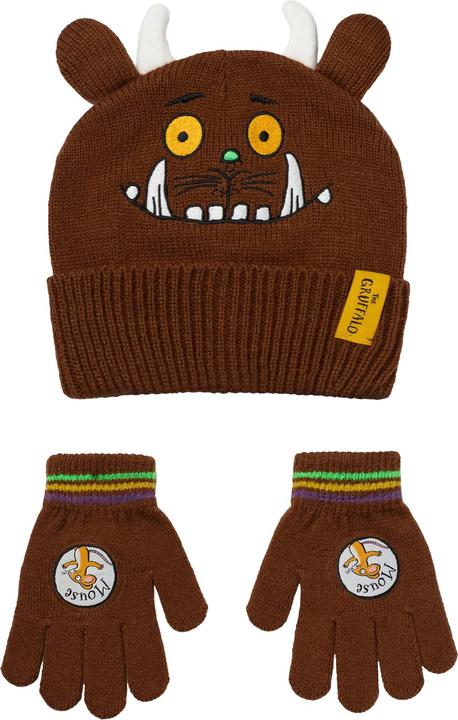 The Gruffalo Mütze & Handschuhe Gesicht