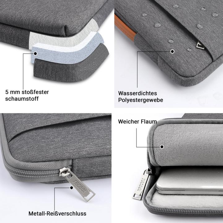 Produktbild Only-Bags.Store Laptop Hülle für Lenovo Thinkpad Ideapad HP Acer Dell Notebook Chromebook, MacBook Air M2 2023