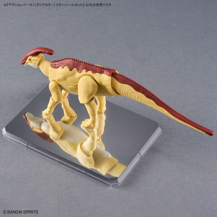 Actual product image Bandai GUNDAM - Action Base 7 (Clear Colour) Mirror Stickers Set - Model Kit