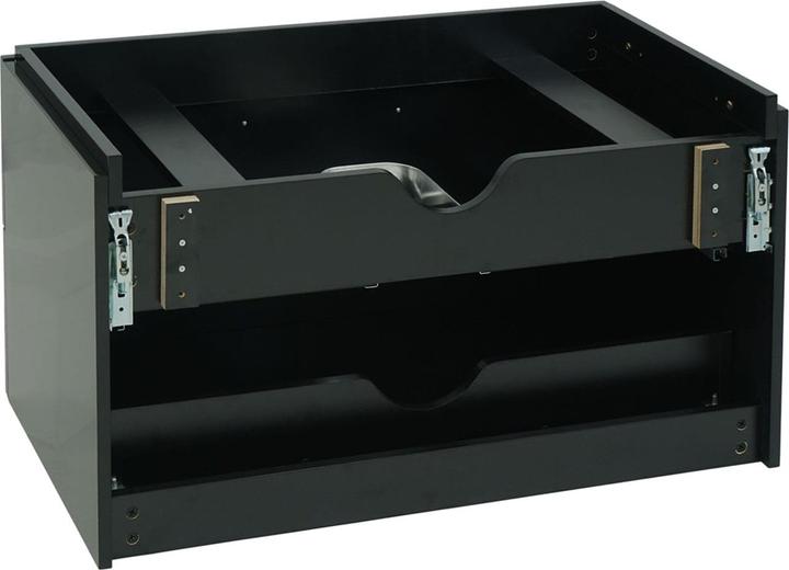 Immagine prodotto Mendler Mobile lavabo Premium, mobile lavabo per bagno, nero lucido 90 cm