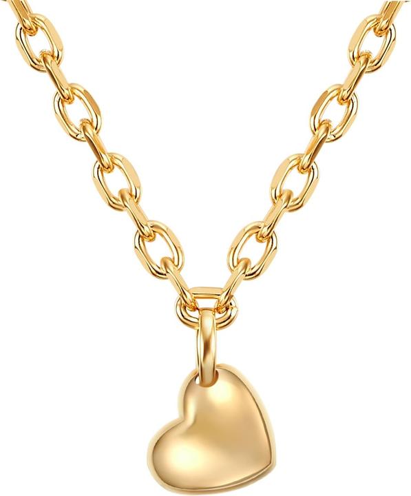 Immagine prodotto Yokoamii Catena da donna in metallo oro giallo 45,0 cm di base + 5,0 cm di estensione - 30218 (Lega metallica, 45 - 50 cm)