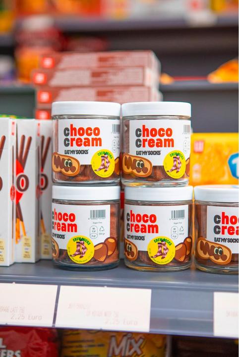 Actual product image Eat My Socks EMS, Socks, Choco Cream (One size)