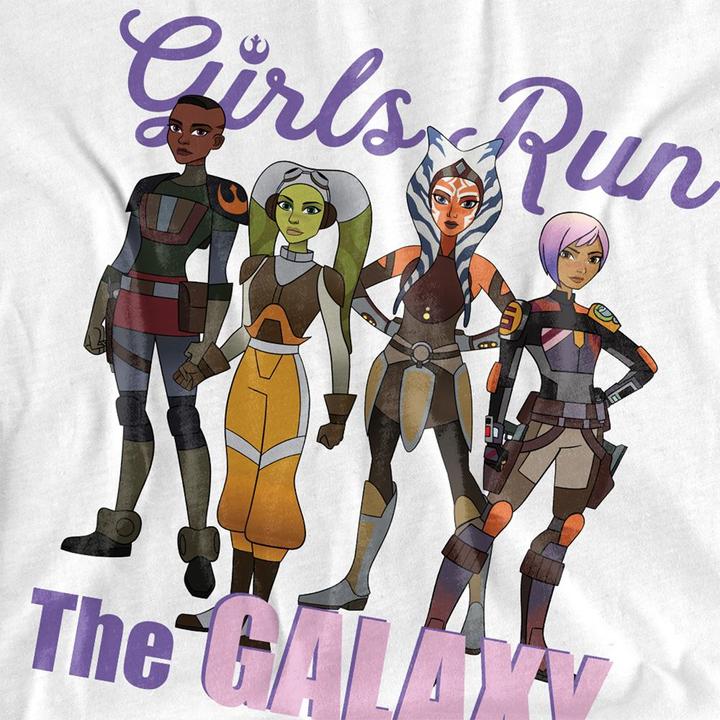 Immagine prodotto Ahsoka Galaxy Girls Maglietta Ketsu Sabine Hera Adulto Unisex (L)