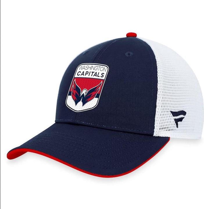 Actual product image IH Authentic Pro Draft Structured Trucker-Podium Washington Capitals