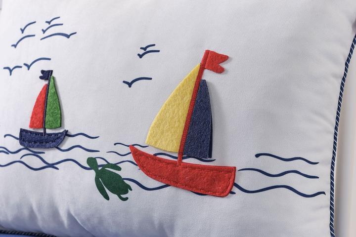 Produktbild Almila Dekokissen Sailor Sea (35 x 50 cm)
