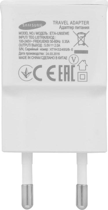 Produktbild Samsung ETA-U90 2A Netzteil + Micro-USB Kabel (15 W)
