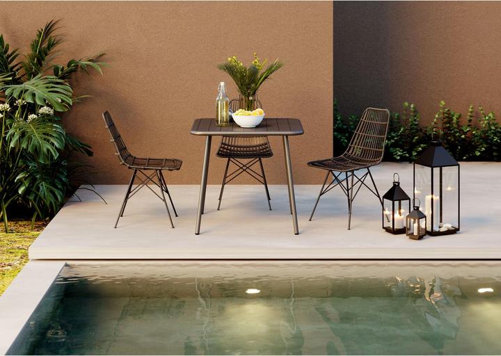 Produktbild Kare Design Laterne Giardino Schwarz Gold (4/Set) (25 x)