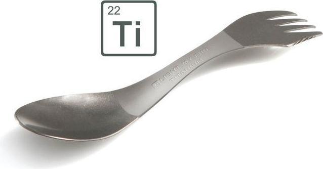 Actual product image Light my Fire LMF Spork Titanium oh. Woolcase