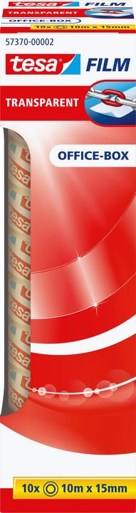 Actual product image tesa Adhesive tape transparent scotch tape (15 mm)
