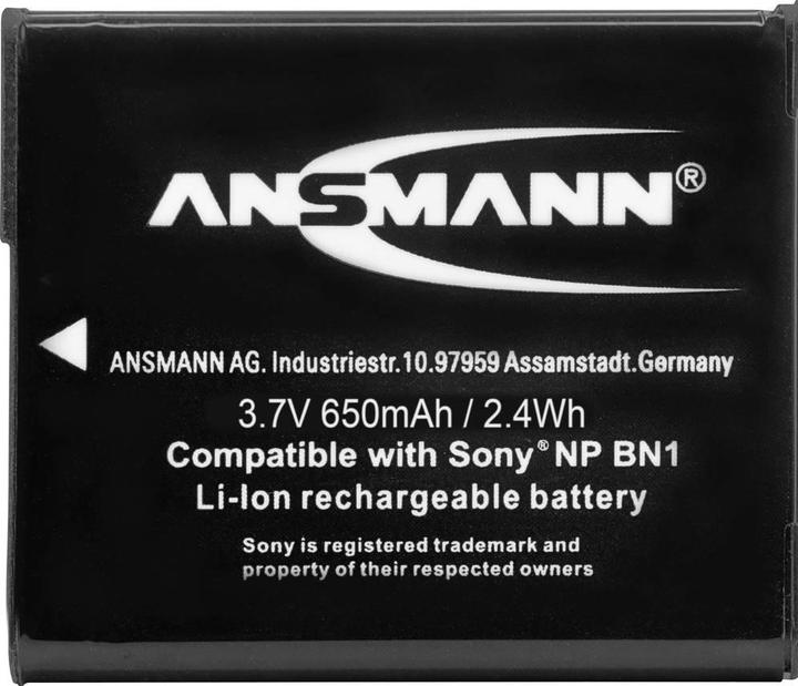 Image du produit Ansmann A-Son NP-BN1 (Batterie de l'appareil photo)