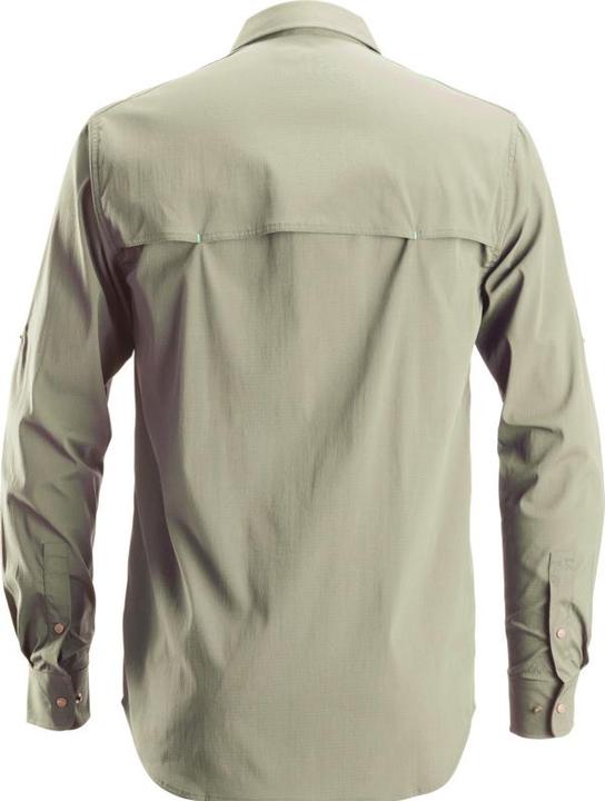Actual product image Snickers Hemd langarm LW 8521 khaki S (S)